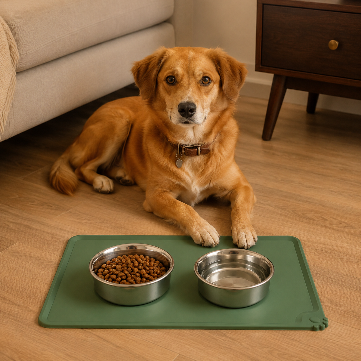 pet feeding mat