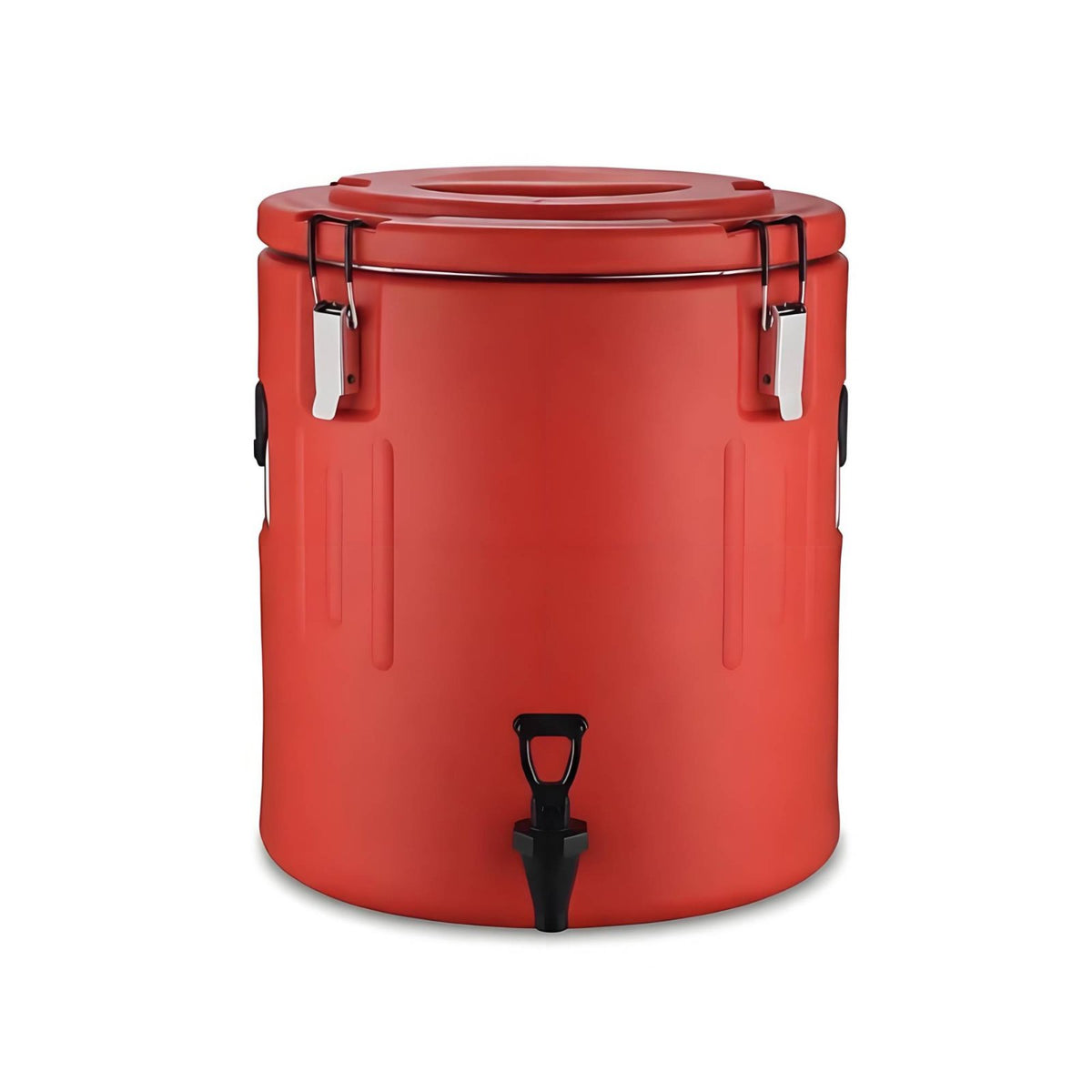 Professional Milk Tea Container Triple Tier Insulation Stainless Steel Insulated Barrel Professional Thermal Container Wide