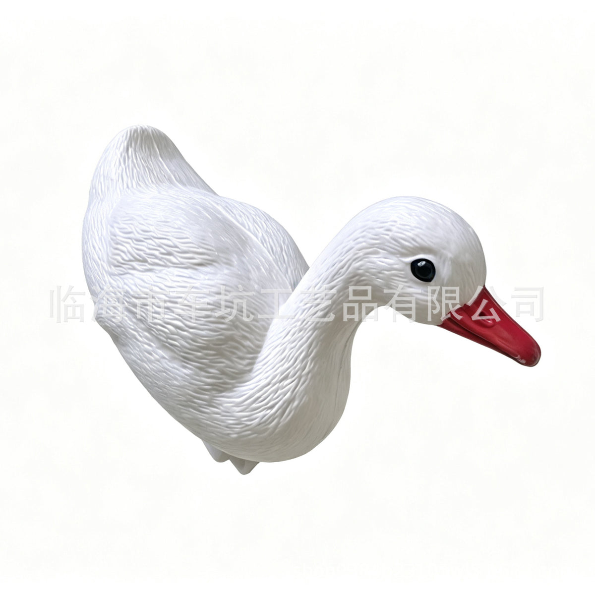 Floating Simulation White Swan Ornament Outdoor Pond Pool Decoration Garden Landscape Plastic Fake White