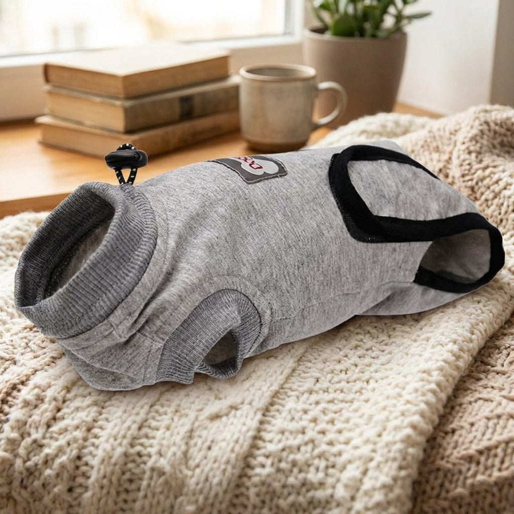 Cat Recovery Suit Post Surgery Cat Clothing, Full Body Sleeved Post Operative Cat Wear, Snap Buttons Back Recovery Anti-Lick Soft Breathable Wear