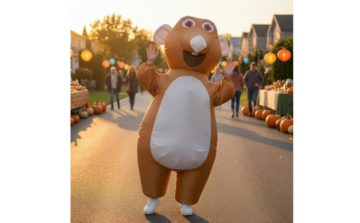 Cartoon Full-Body Inflatable Suit for Adults, Cosplay