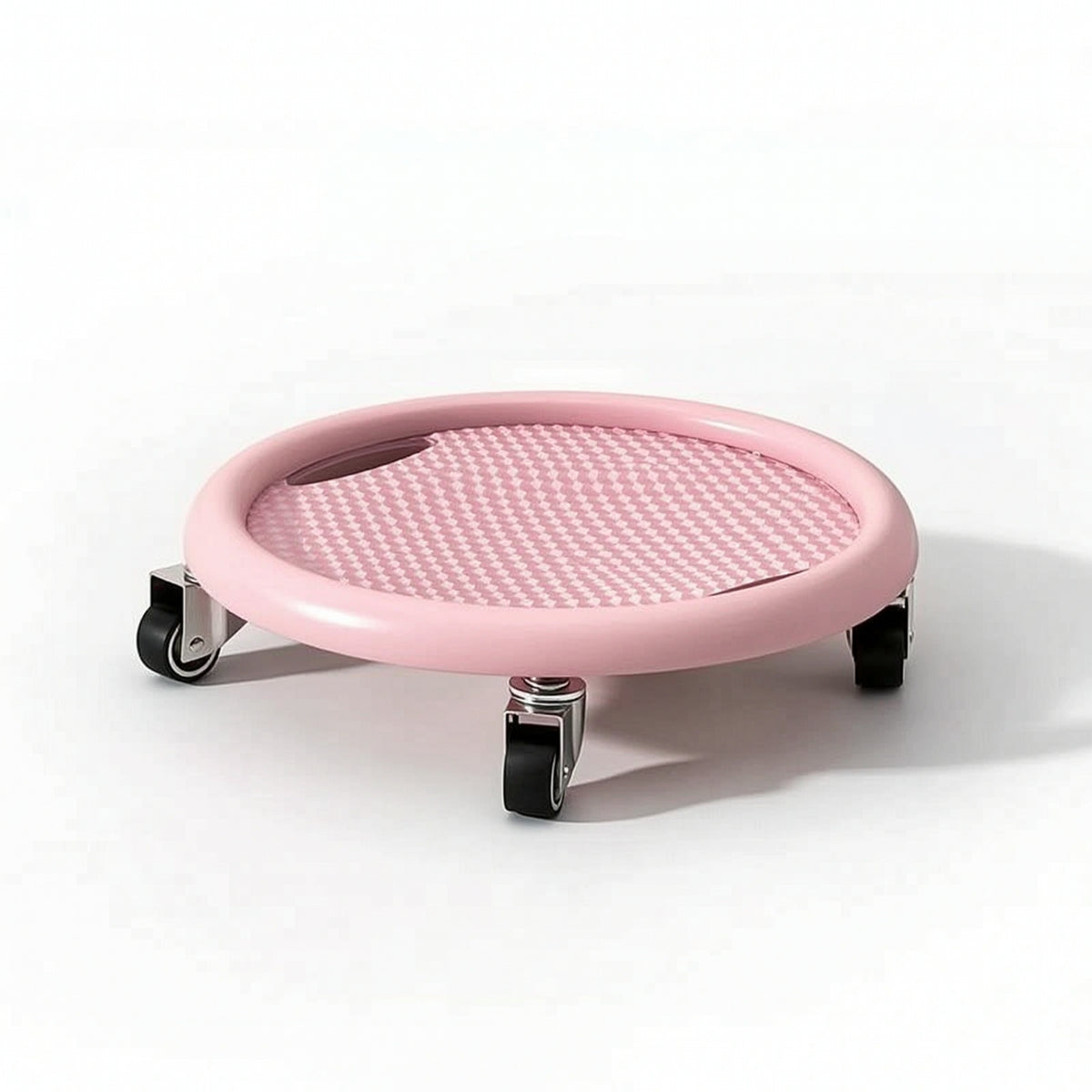 Wheeled Sliding Disc with Wheels Textured Core Training Slider Compact Abdominal Exercise Slider Disc Portable for Indoor Workouts