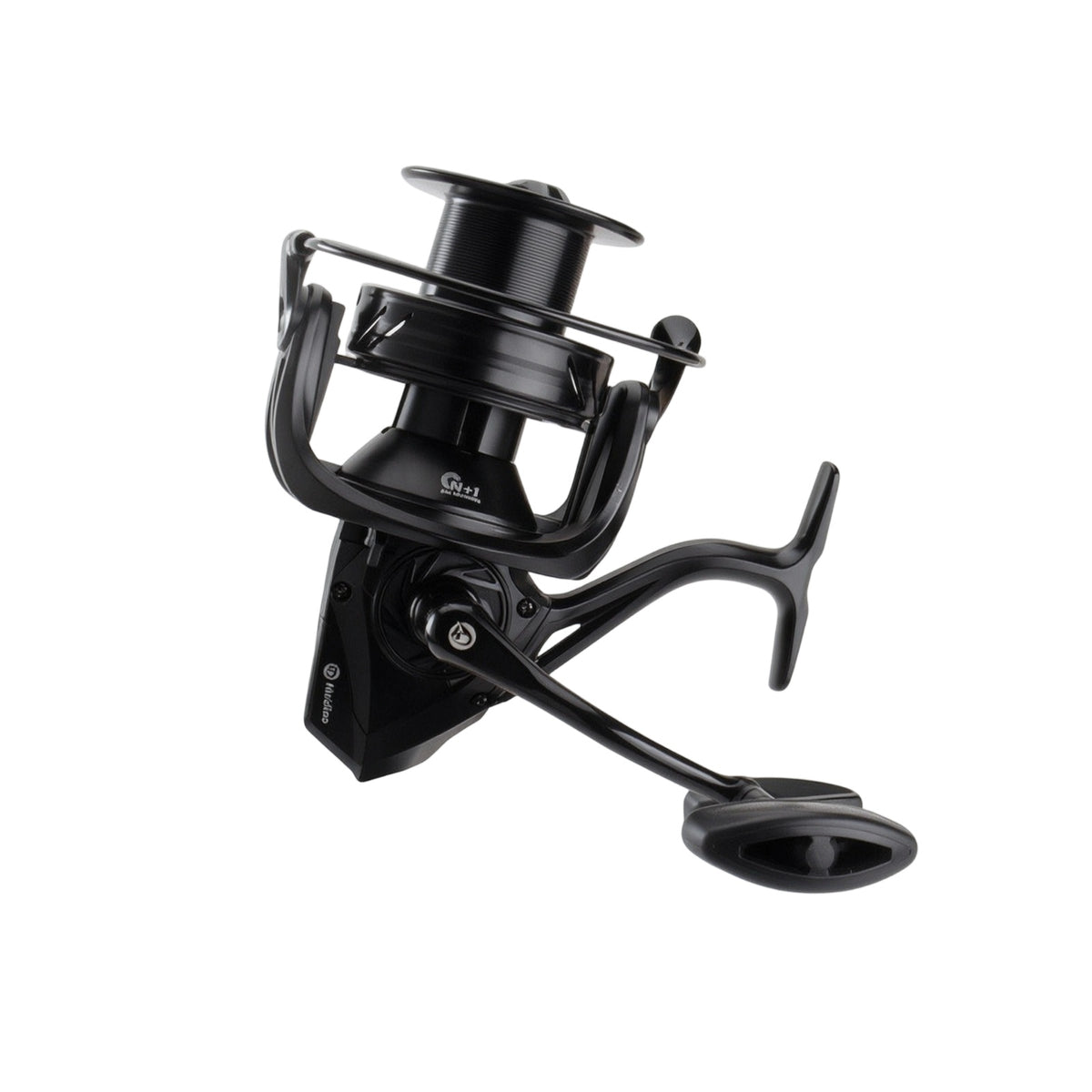 Rotating Fishing Reel Folding Fishing Reel with Long-Cast Spool Ergonomic Sturdy for Anglers, Pier Sessions