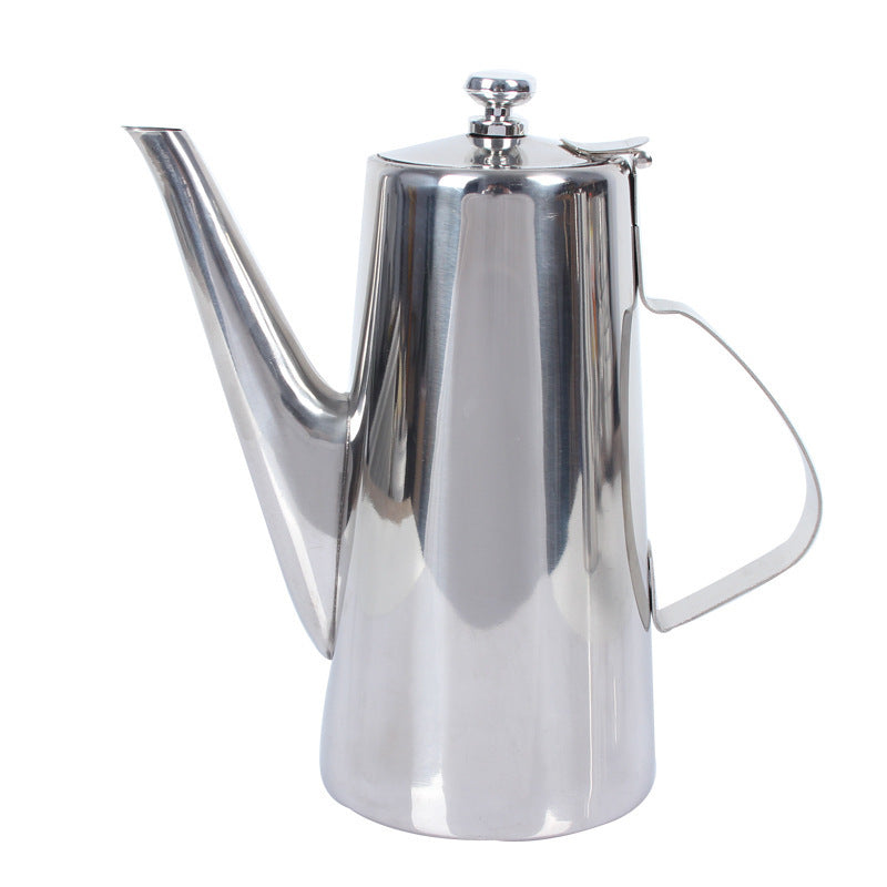 Stainless Steel Cold Water Pitcher with Long Spout for Restaurants and Hotels