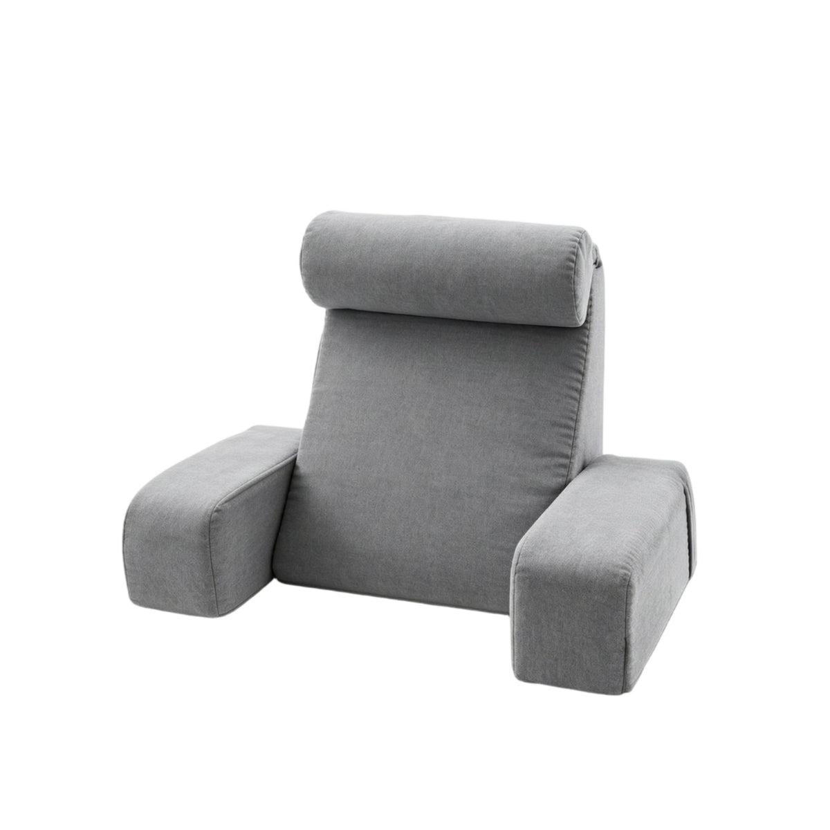 Reading Pillow with Armrests Supportive Backrest Ergonomic for Students