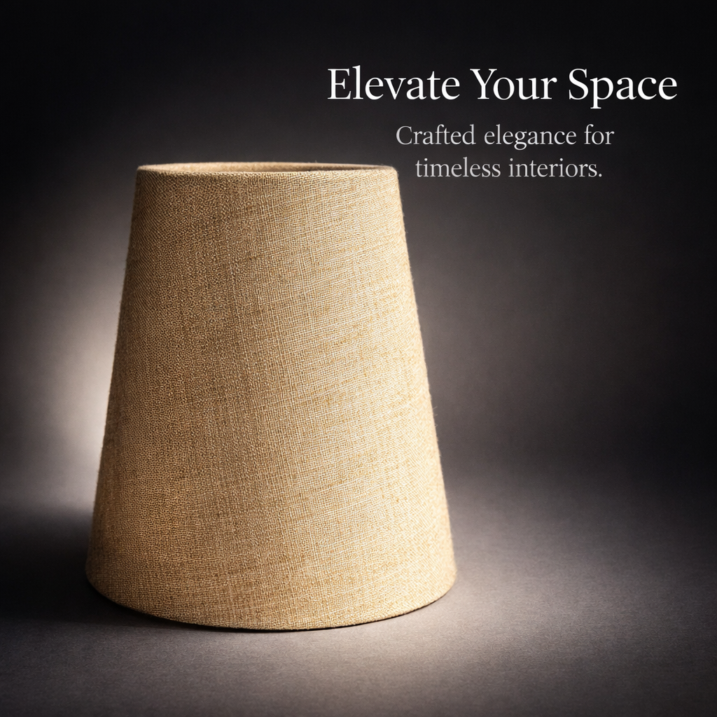 Light Shade Lampshade for Table Lamps with Parchment Paper and Textile Cloth, Easy Assembly Cover for Pendant and Wall
