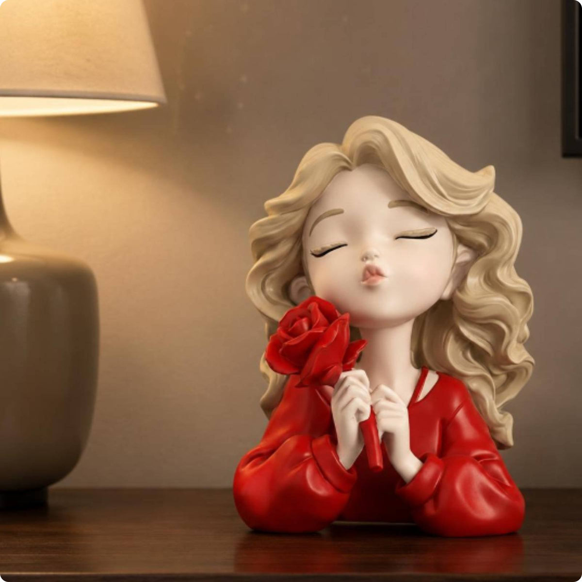 Cartoon Girl Piggy Bank Birthday Gift Home Decor Large Capacity