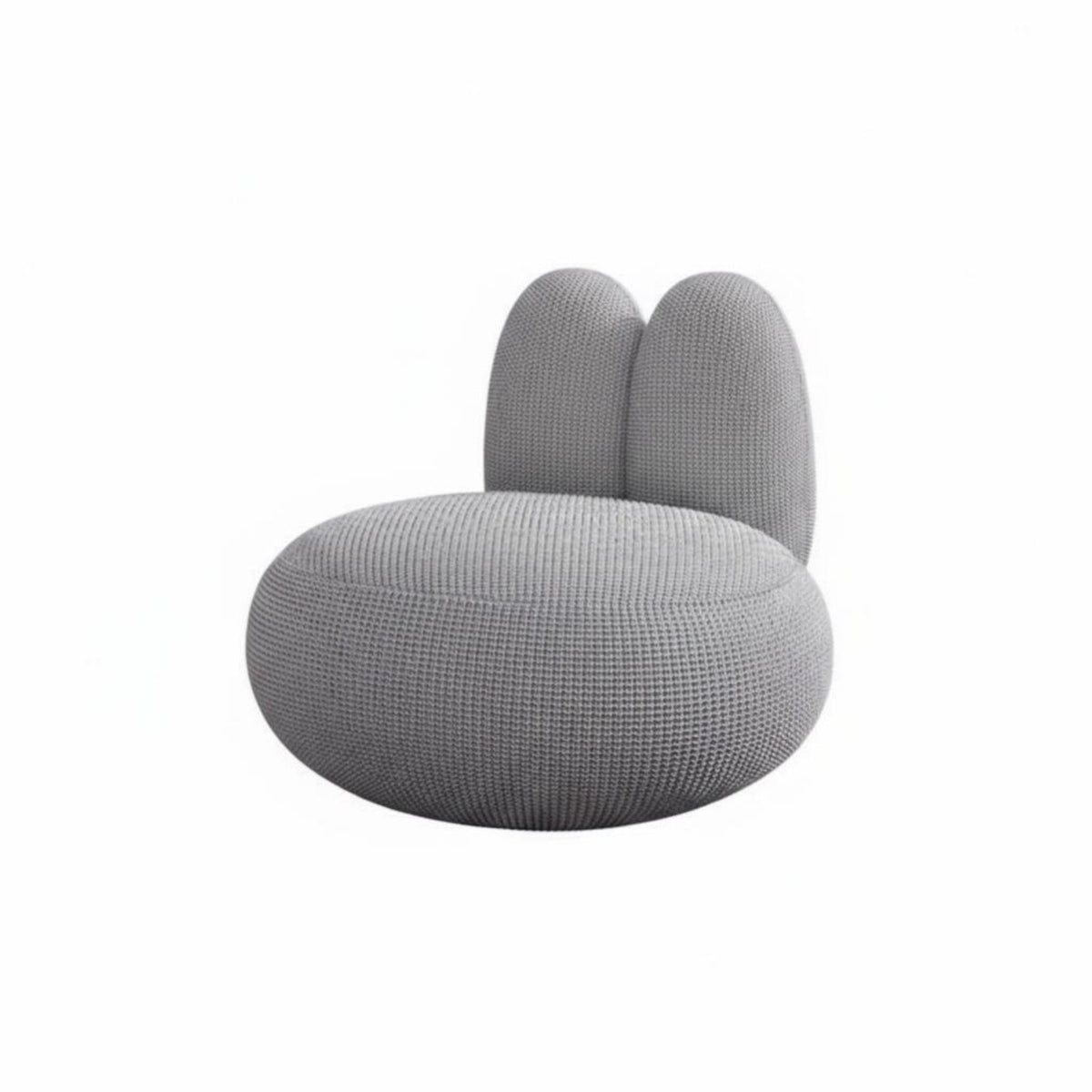 Plush Floppy-Eared Chair Cute Lagomorph Design Floppy-Eared Character Seat Soft and Comfortable Sturdy Construction