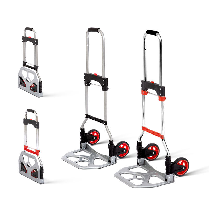 Iron Two-Wheel Folding Hand Truck with Platform Cart
