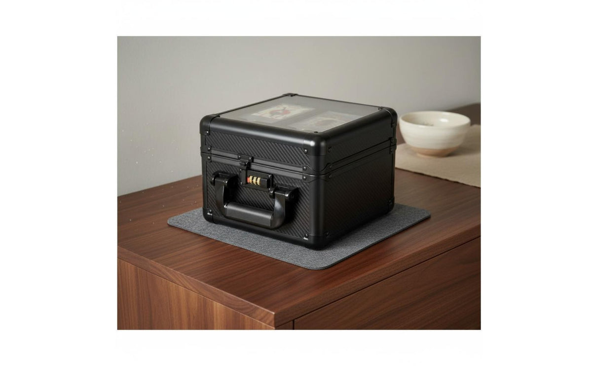 Card Storage Case with Combination Lock Secure Graded Card Case with Lock Reinforced for Hobbyists