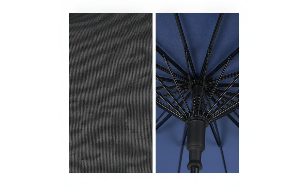 Windproof Umbrella with 24 Ribs Wind-Resistant Double Canopy Umbrella Large Heavy Duty for Couples, Commuters, Families, Windy Weather, Rainy Days