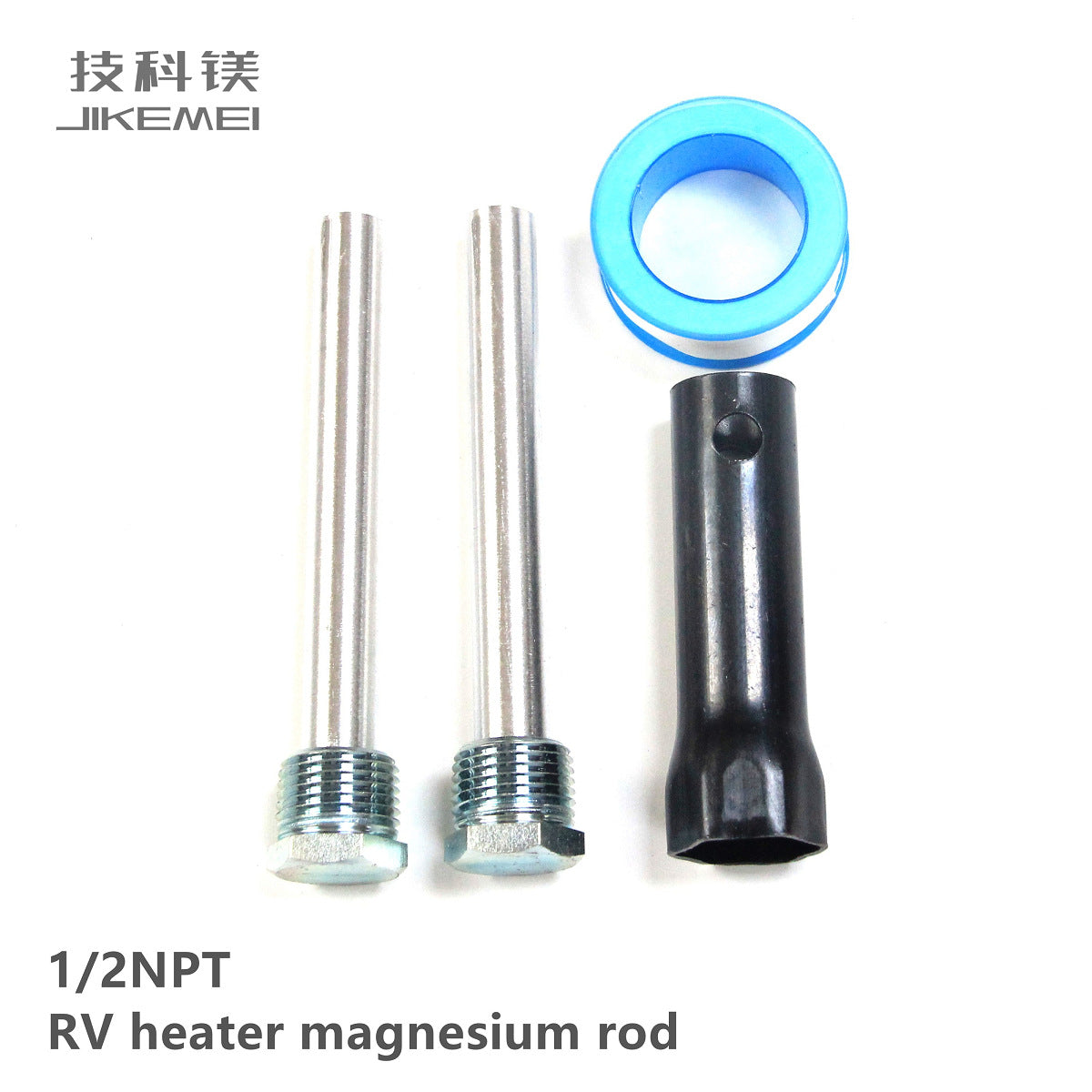 1/2 NPT Magnesium Anode Rod for RV Heater Water Tank