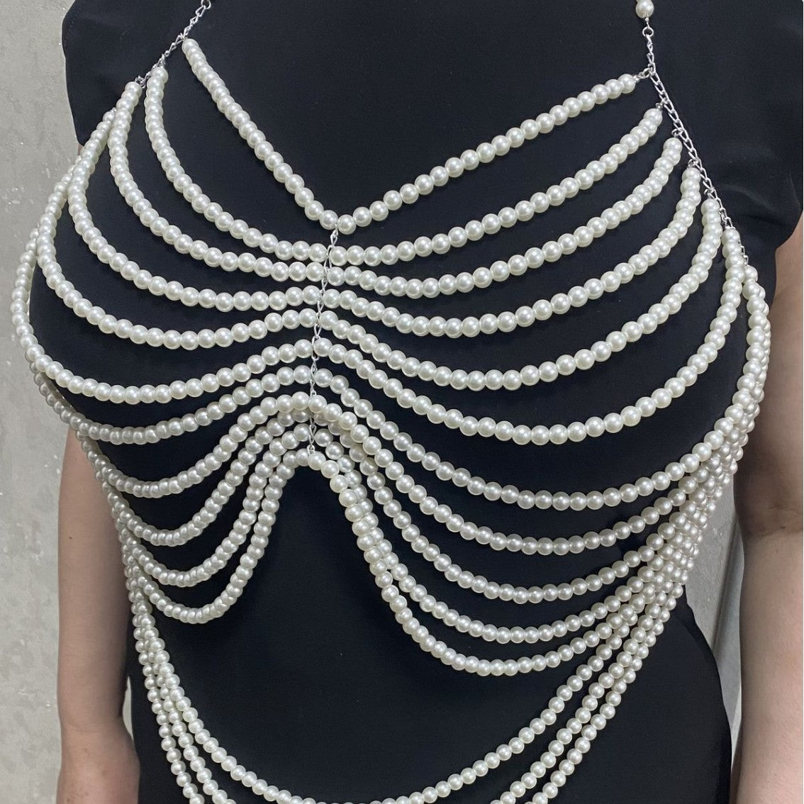 Sexy Beaded Body Chain for Plus Size Women