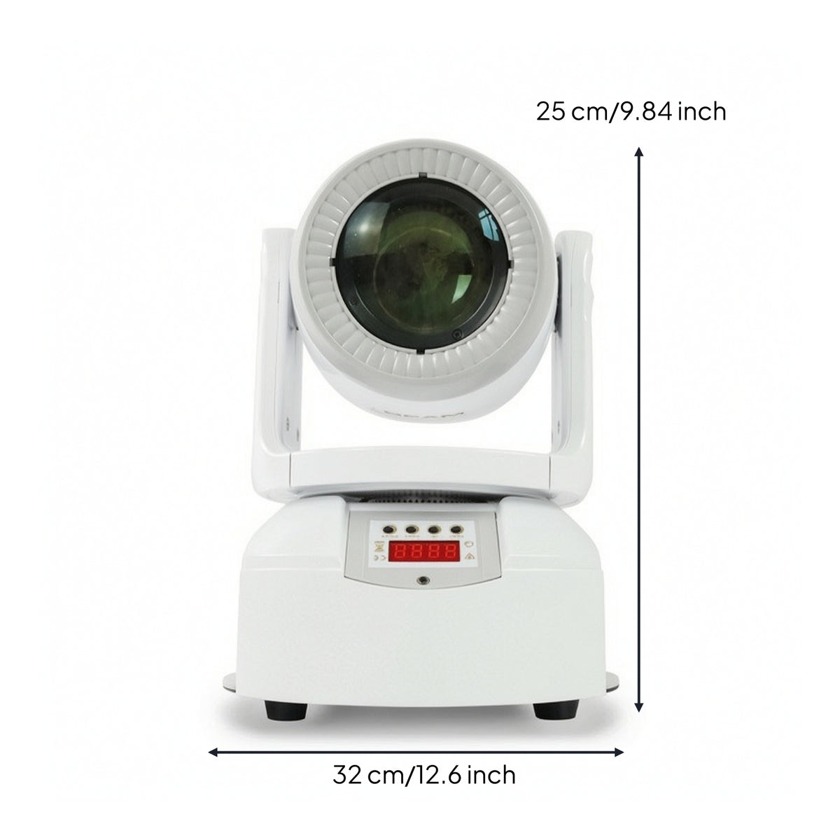 Moving Head Beam Light 12-Channel Stage Light with Digital Control Beam Light Compact Efficient Heat Dissipation for DJs