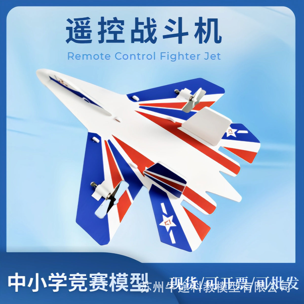 Remote Control Fighter Jet Model with One-Key Takeoff