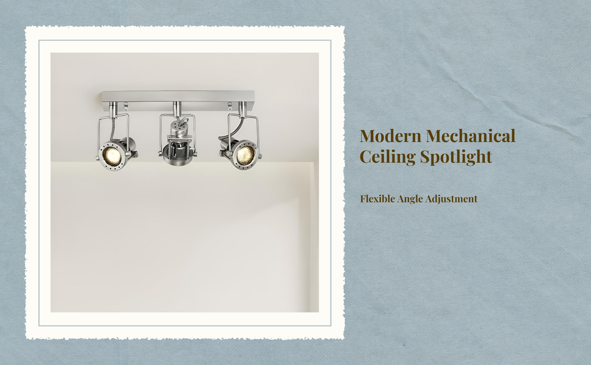 Flush mount ceiling spotlight