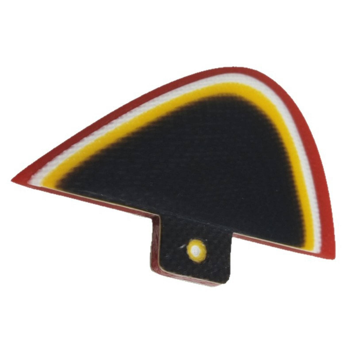 Swept Surfboard Fin with FCS1 Plug Streamlined Fiberglass Surfboard Fin High Performance Stiff for Surfing