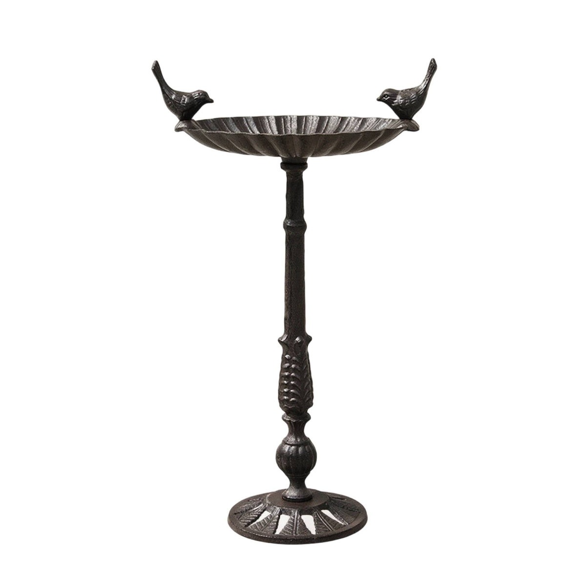 Pedestal Bird Feeder Antique Bird Feeder with Pedestal Decorative for Garden, Backyard
