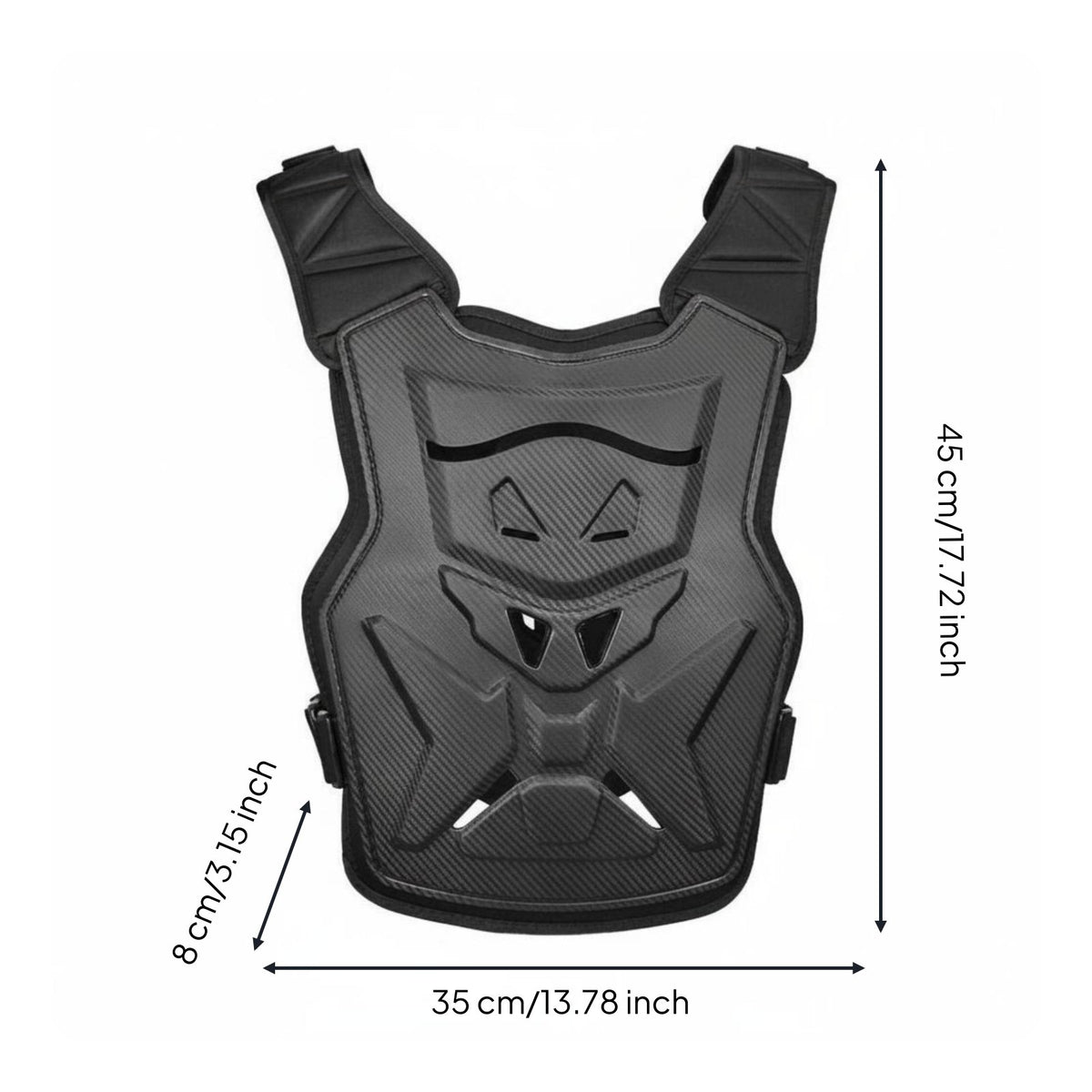 Motocross Chest and Spine Protector Shock-Absorbing Resistant Motorcycle Chest