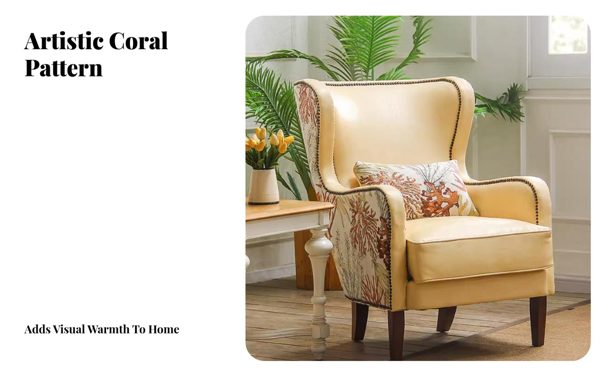 High spine Support Button-Tufted highrear armchair Chair Small Apartment perfect for Armchair timeless Design Indoor Furniture Comfortable Seating for Homeowners, Readers, Interior Decorators, Living Room, Bedroom, Home Office, perusing alcove