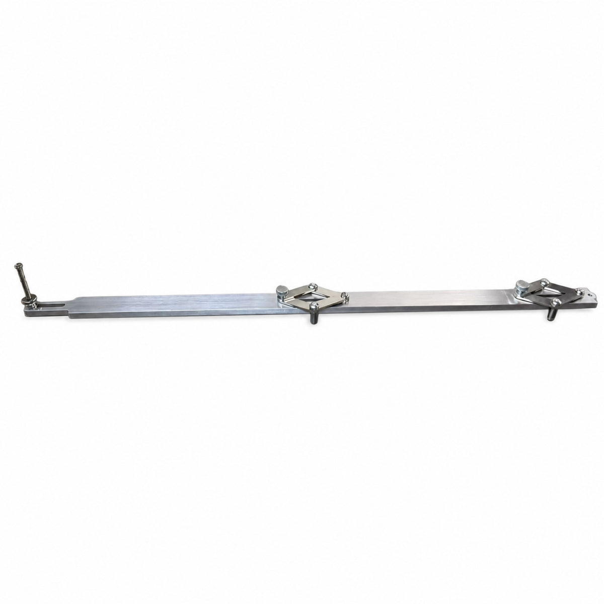 Luthier Ruler with Clamps Sturdy Guitar Neck Alignment Tool High Accuracy Gauge for Workshops