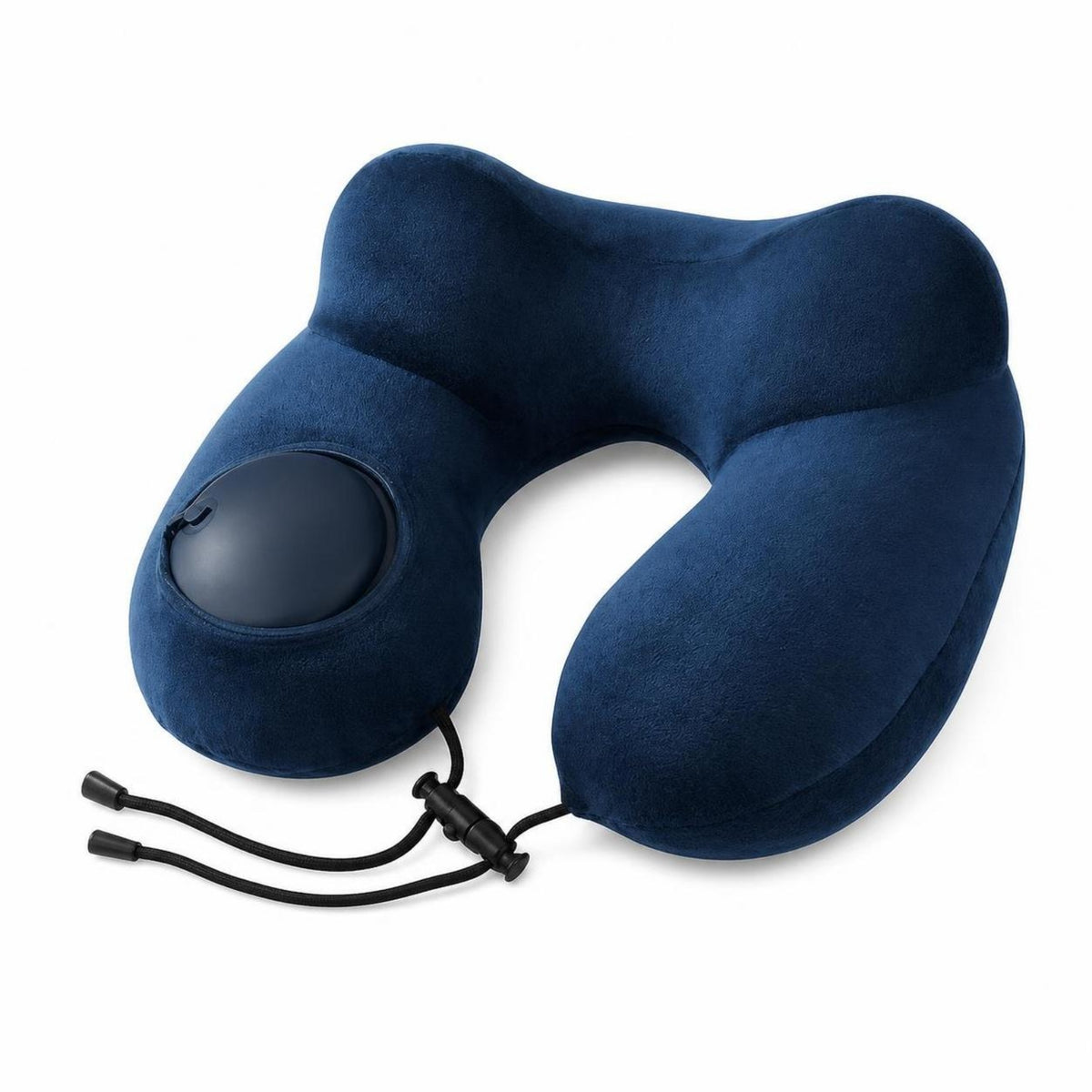 Lightweight U-Shaped Neck Pillow Portable Inflatable Neck Pillow Compact Foldable for Travelers, Commuters, Road Trips, Office Rest