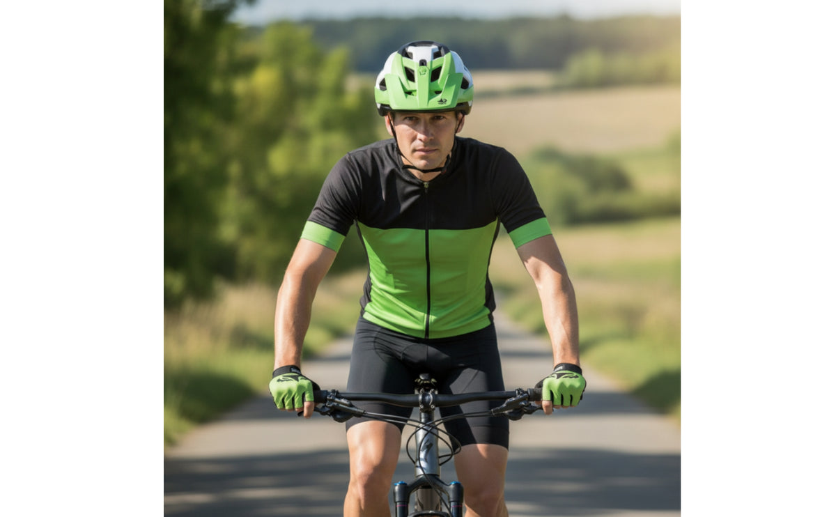 Mountain Bike Helmet in-Molded Construction Bike Helmet with Visor Vented for Cyclists, Commuters, Trail Riding, Commuting