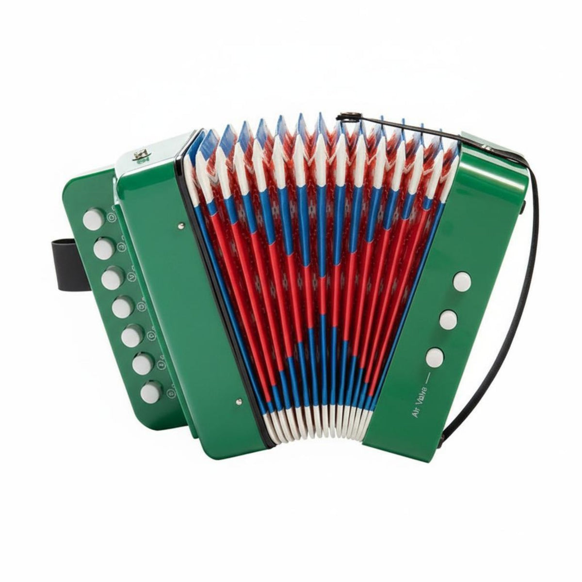 7 Key Accordion Ideal Gift Mini Accordion Educational Kids Instrument for Beginners, Young Children