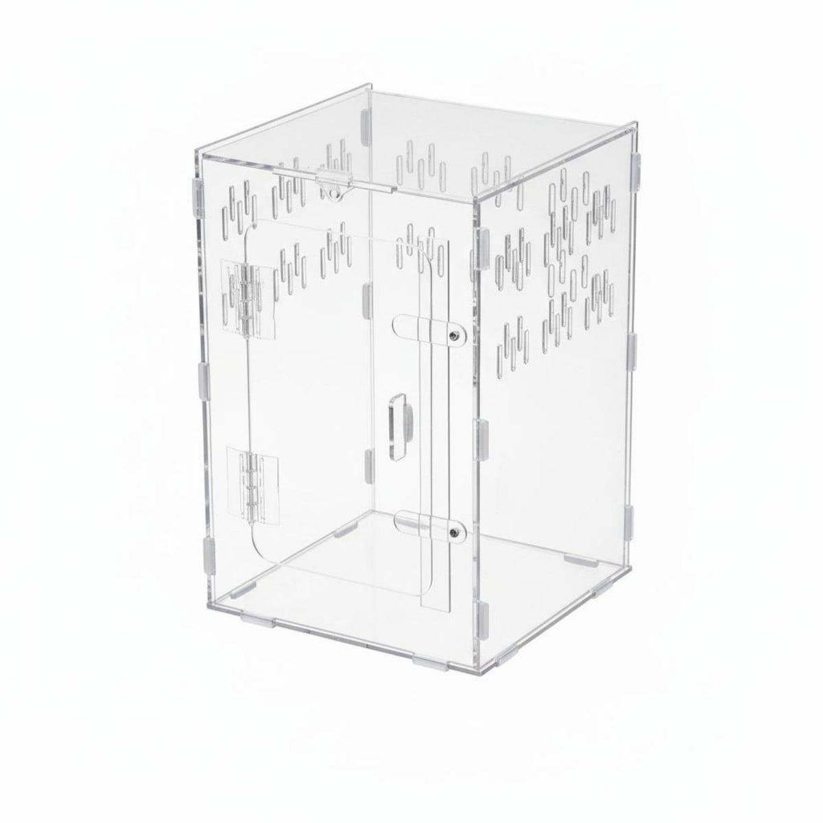 Acrylic Amphibian Box Secure Lock Acrylic Amphibian Enclosure Abrasion Resistant