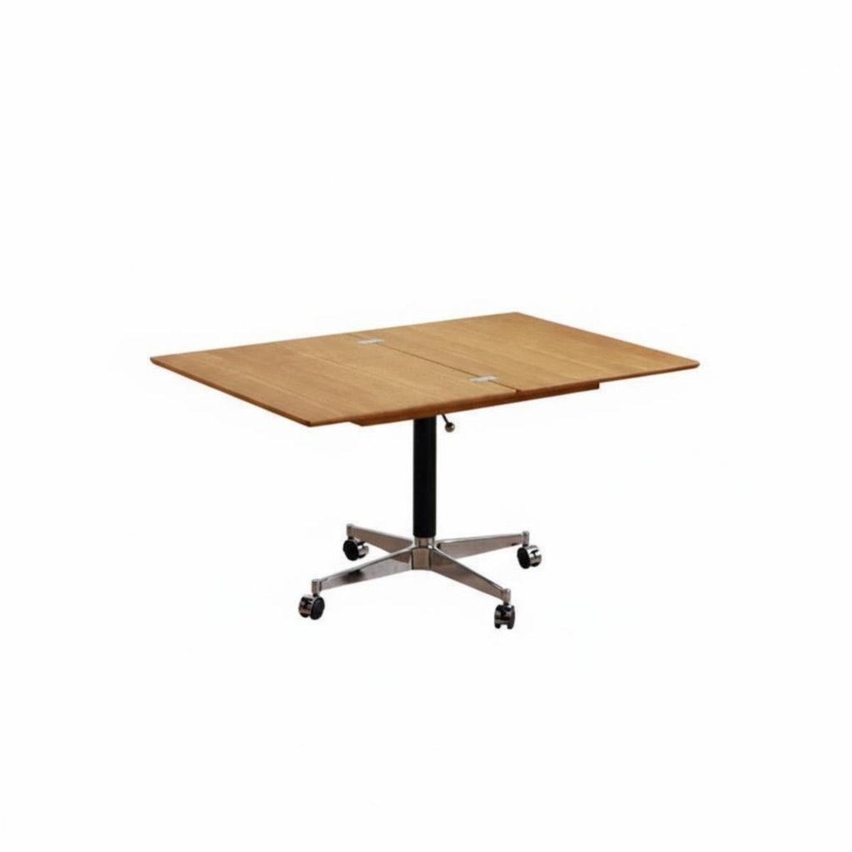 Adjustable C-Shaped Table Nordic Design C-Shaped Couch Table Mobile with casters Foldable surface for Students, Seniors, Bedroom