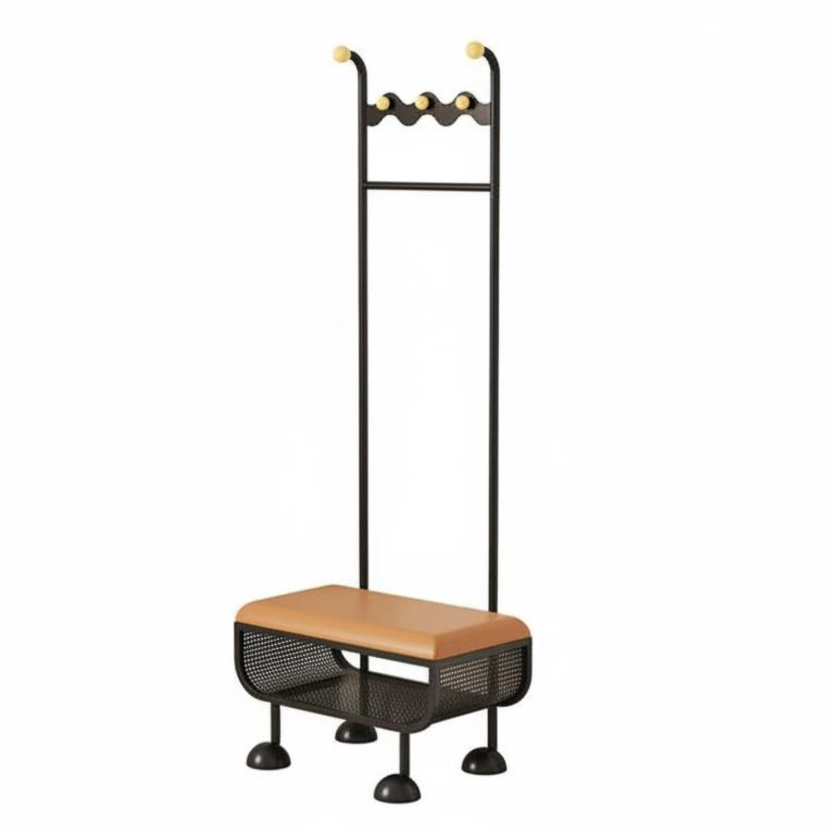 Coat Rack with Shoe Bench comprehensive Design for Foyer