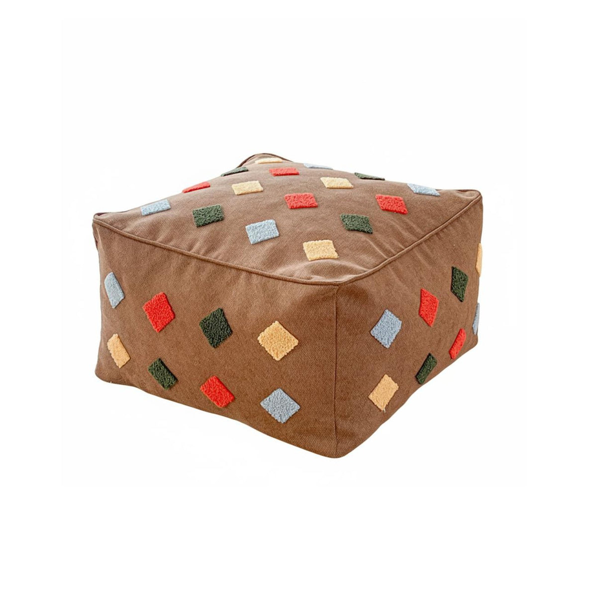 Woven Zabuton Comfortable Floor pouf Thick Padded for Living Room, Meditators