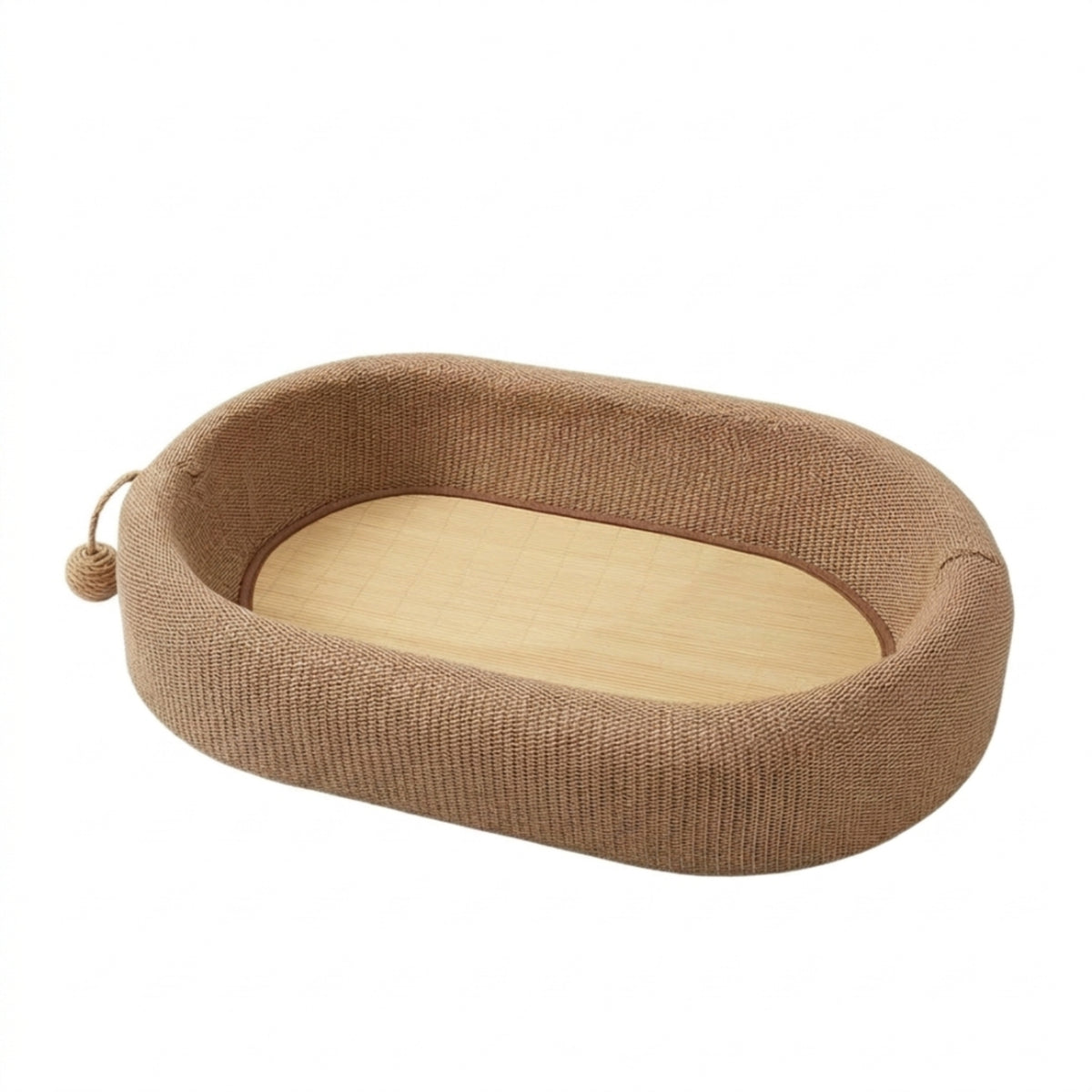 Cat Bed with Play Ball Cushioned Cat Sofa with Cushion Sturdy for Kittens