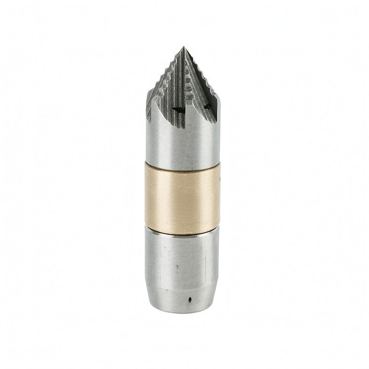 High-Pressure Mini Nozzle G 1/8/8 Thread Rotating Cleaning Nozzle Copper