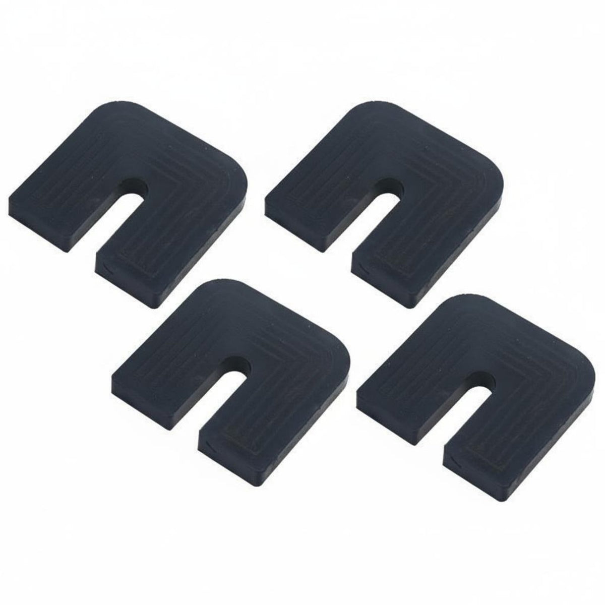 4 Pieces Air Conditioner Outdoor Unit Foot Pad Universal Fit Rubber shock absorb Block Heavy Duty Appliance Accessory