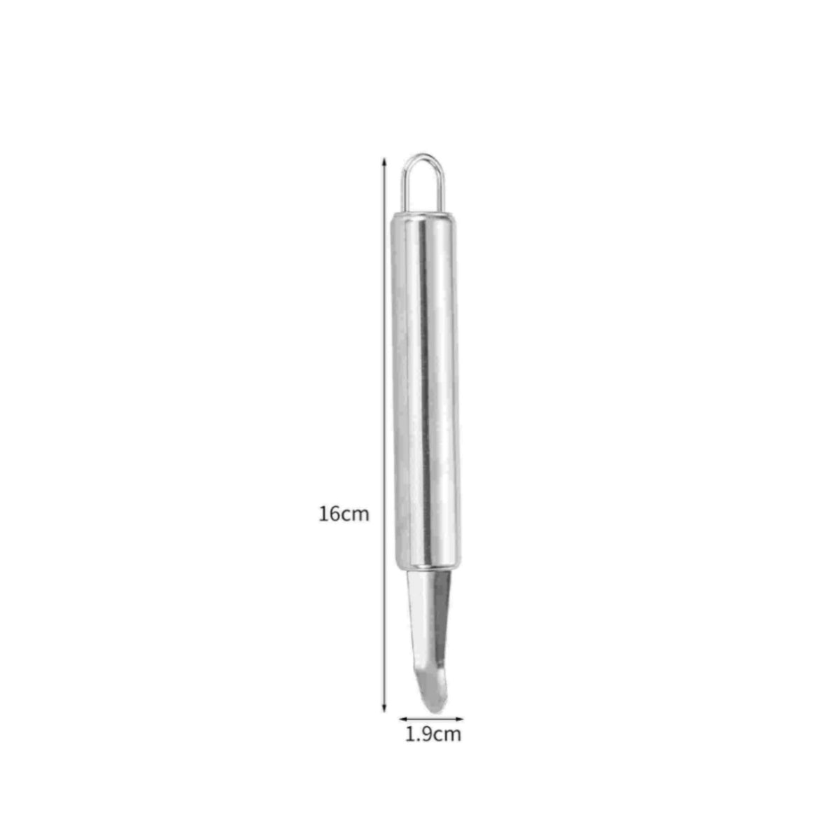 2 Pieces Stainless Steel Prawn Deveiner Rust-Resistant Longan Corer Portable