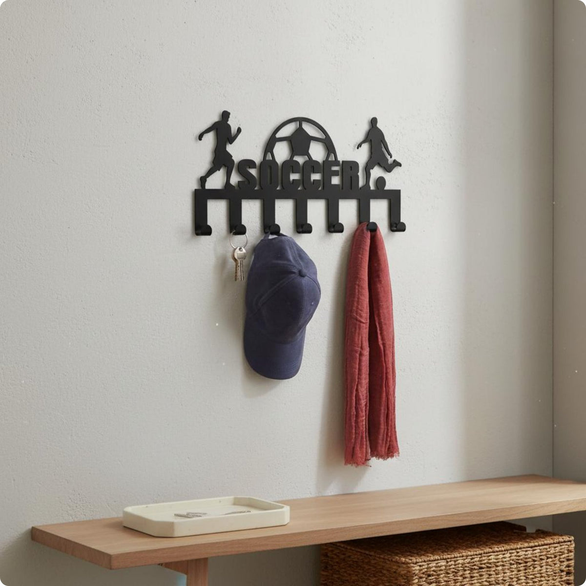 Decorative Keychain Holder Sturdy Decorative Avian Coat Hangers Sturdy Duty