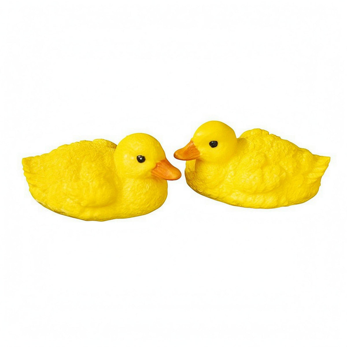Floating Duck Ornament Bright Yellow Duckling Figurine Waterproof for Pool