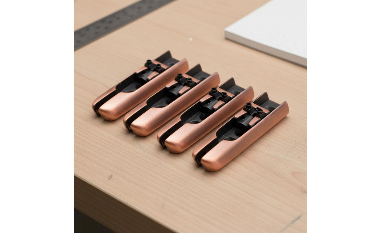 4 Pieces Single String Bass Bridge Sturdy Duty Metal Construction Individual Bass Bridge Saddle Musical Instrument Part
