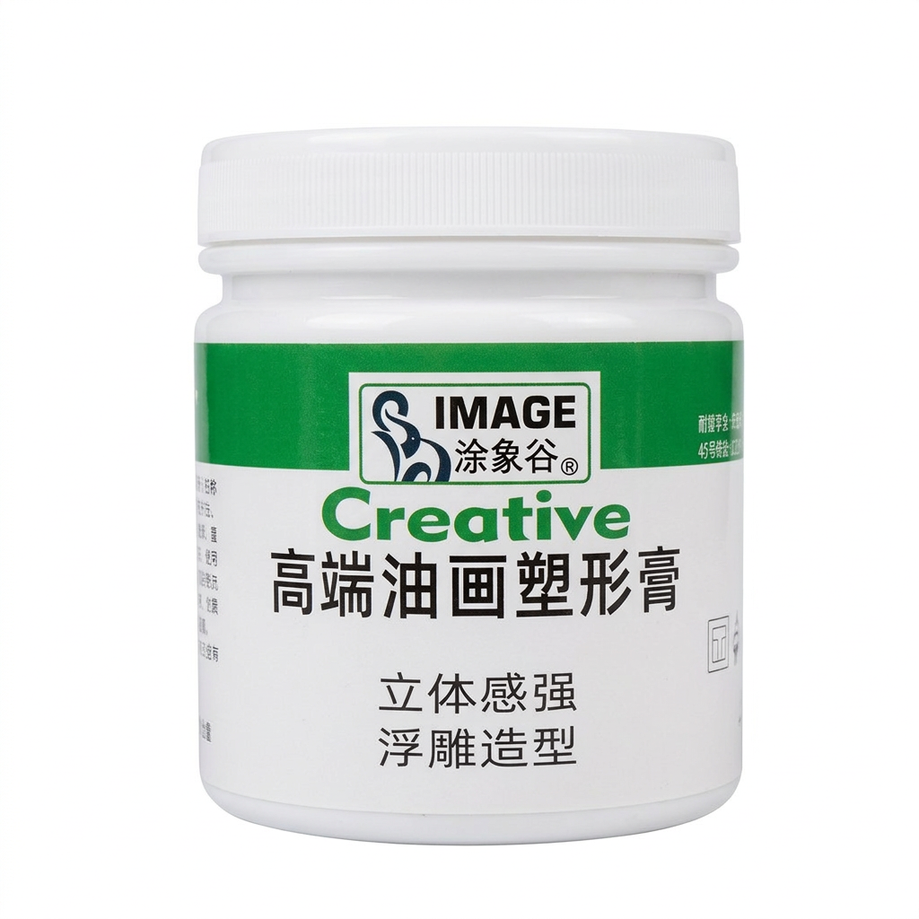 Texture Paste White for Acrylic Painting, Modelling Paste for Impasto, Heavy Body Paste for 3D Effect, Art Paste for Textured