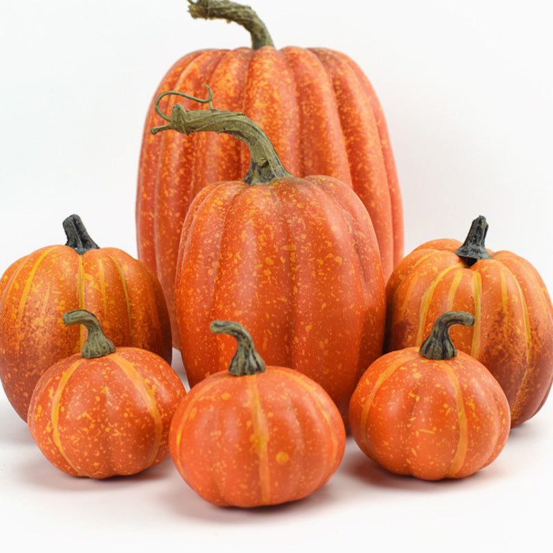 Realistic Foam Pumpkin Halloween Decoration