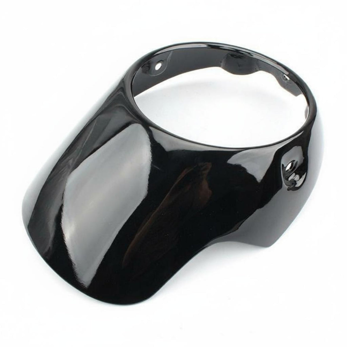 Headlight Cowl Cover Decorative Look Black Headlight Fairing Lightweight