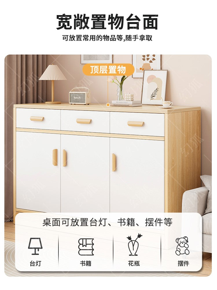 斗柜储物柜小型家用卧室收纳柜抽屉柜床尾置物柜墙边柜五斗柜柜子