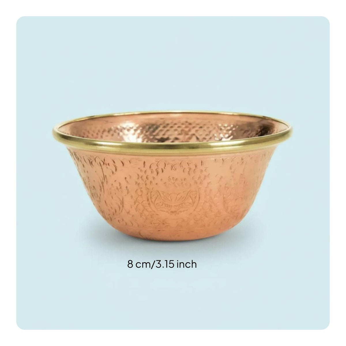 7 Pieces Water Offering Bowl Bright Lustrous Finish Tibetan Worship Cup Portable