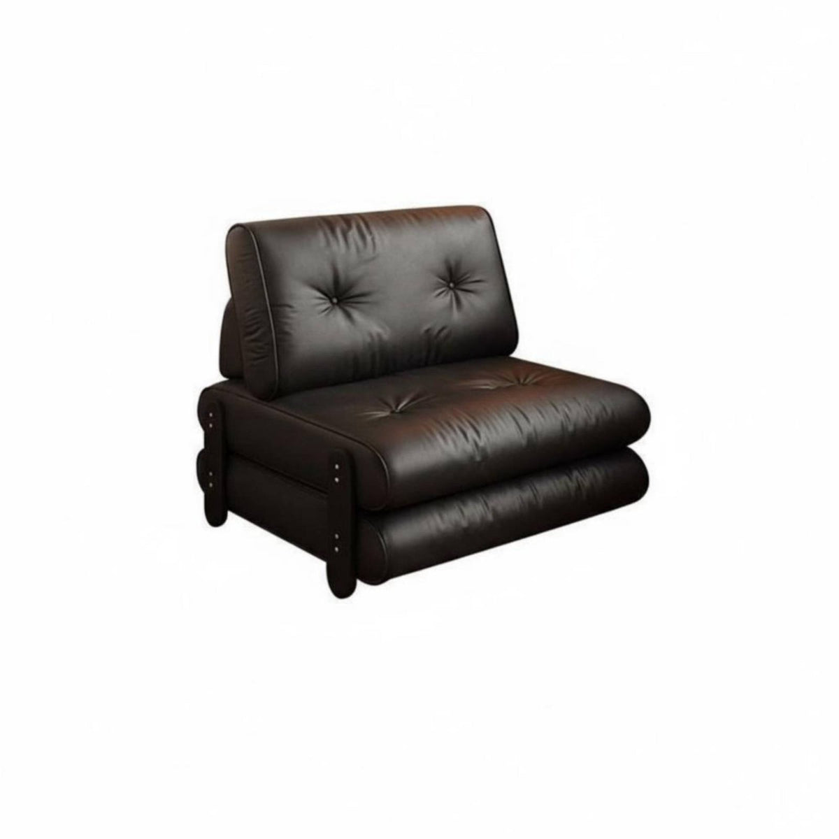 Foldable Design Single Folding Sofa Bed Space-Saving transformable Armchair Bed Italian Inspired Multi-Functional Furniture Minimalist Aesthetic for Apartment Dwellers, indivitwofolds, Students, Living Room, Small Spaces, Bedroom