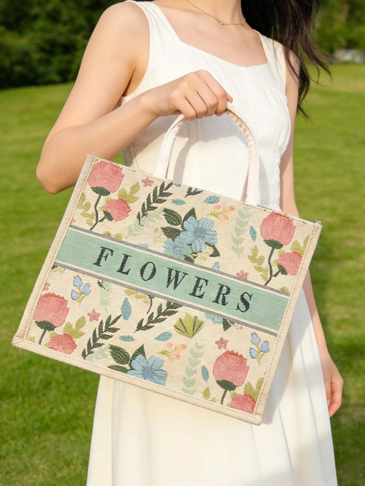 2026 New Large Capacity Canvas Tote Bag for Women, Commuter Shoulder Bag, Shopping Bag