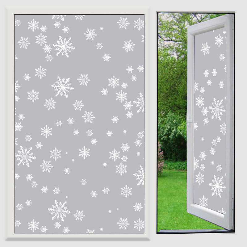 Self-Adhesive Frosted Privacy Window Film for Bathroom and Balcony, Light Transmitting Opaque Glass Sticker