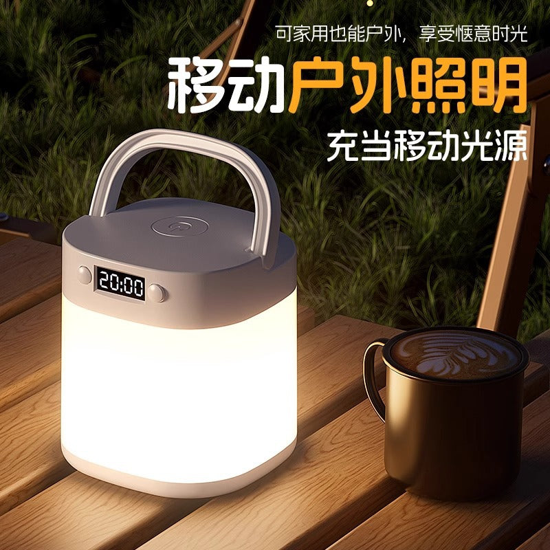 Rechargeable LED Camping Lantern with Long-Lasting Battery, Emergency Home Outdoor Lighting, Tent Hanging Camp Light