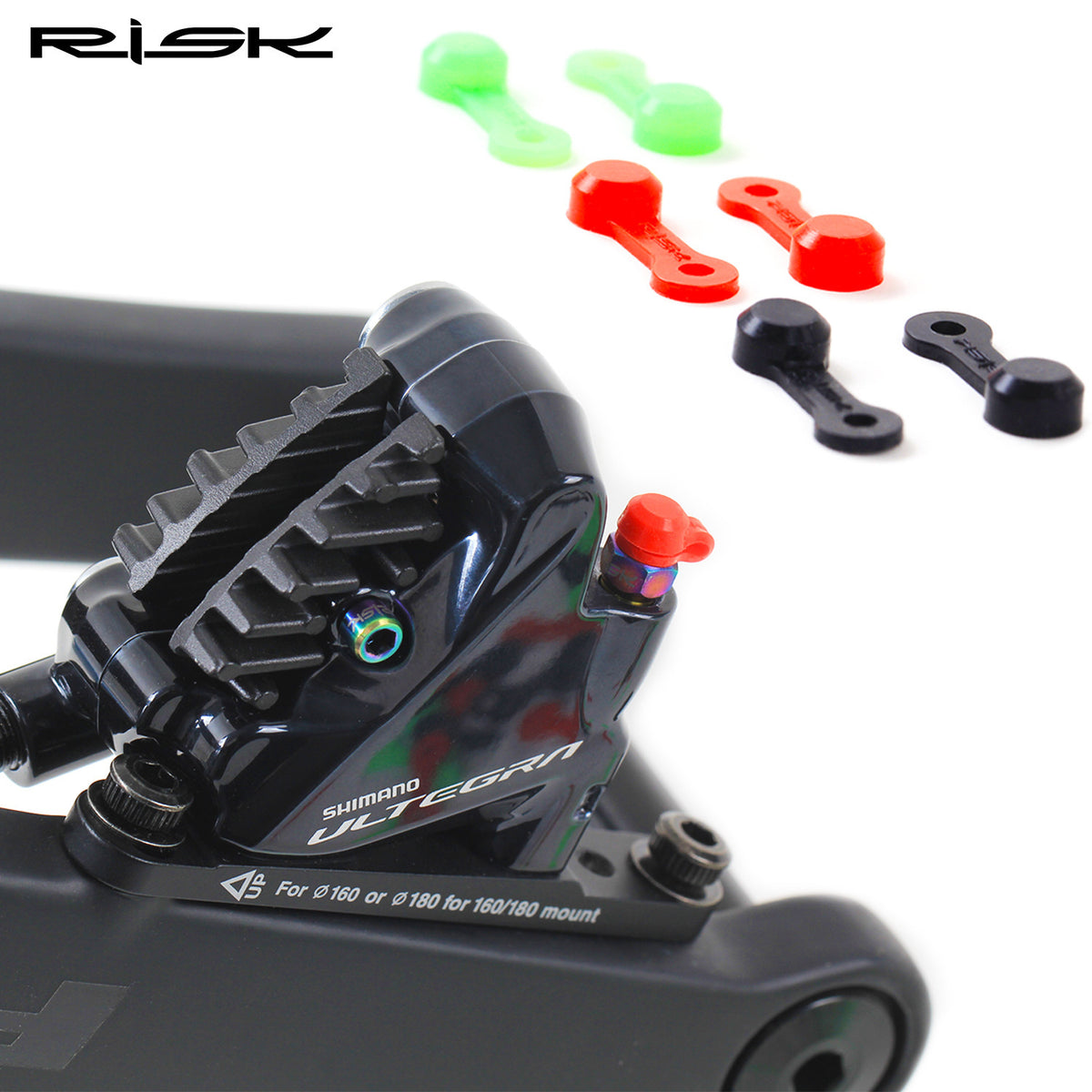 RISK Mountain Road Bike Hydraulic Disc Brake Bleed Screw Dust Cap Oil Nozzle Rubber Sleeve for XT Caliper Repair Parts