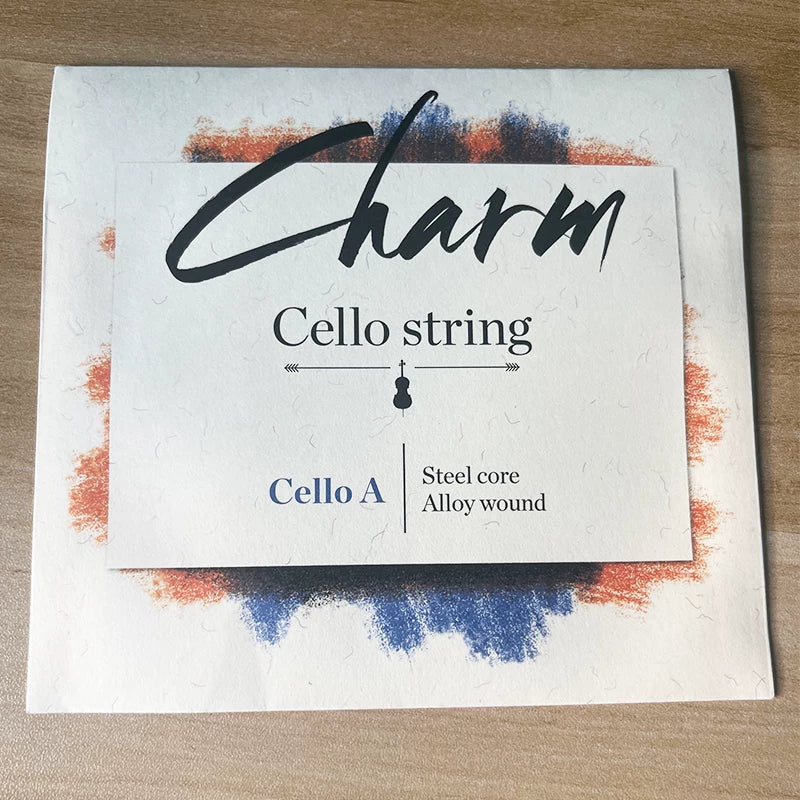 Charm Cello String Set for 4/4, 3/4, 1/2, 1/4 Cellos - Professional Practice & Performance G String